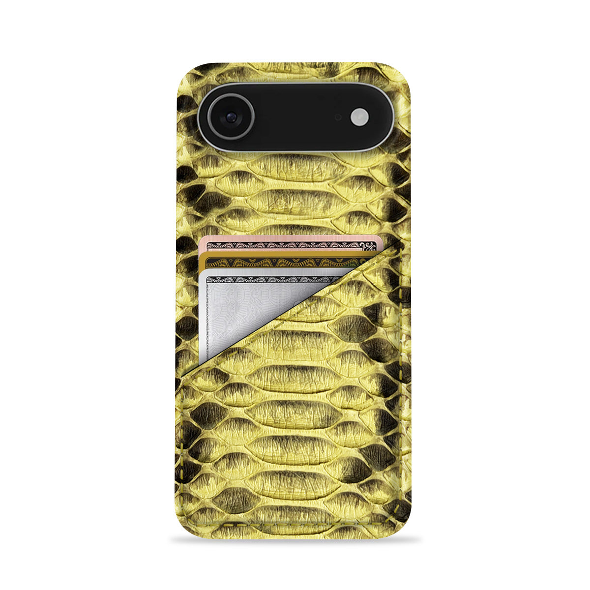 iPhone 17 Air Leather Case — Piton Cardholder