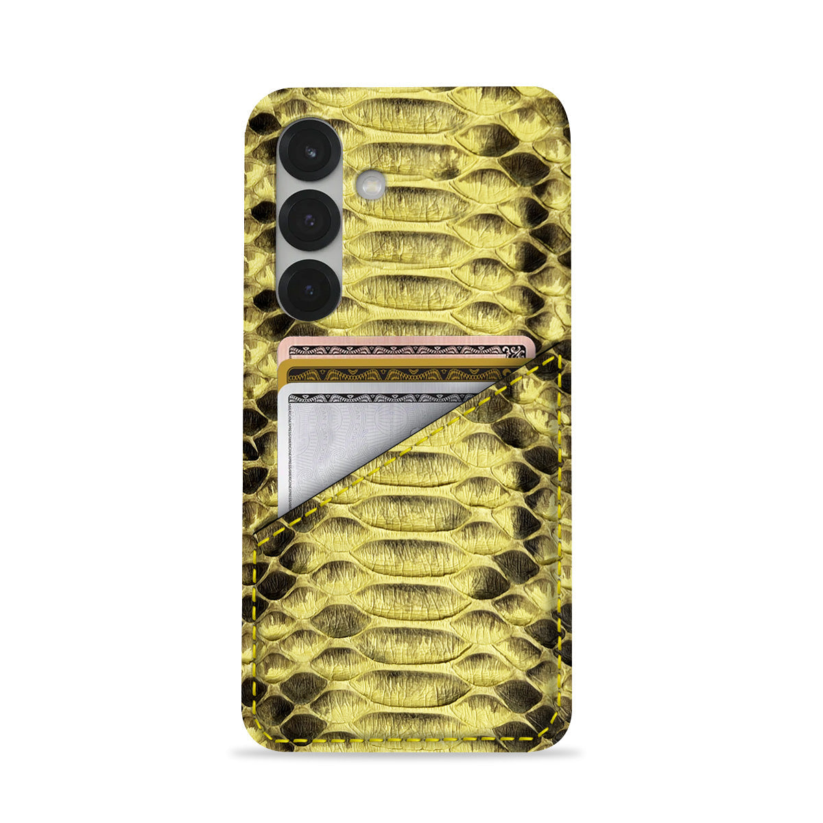 Galaxy S26 Plus Leather Case — Piton Cardholder