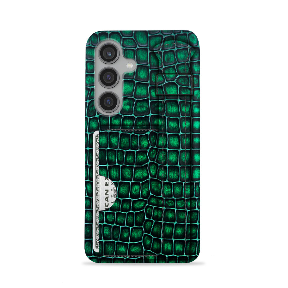 Galaxy S25 Leather Case — Lusso Handle Cardholder