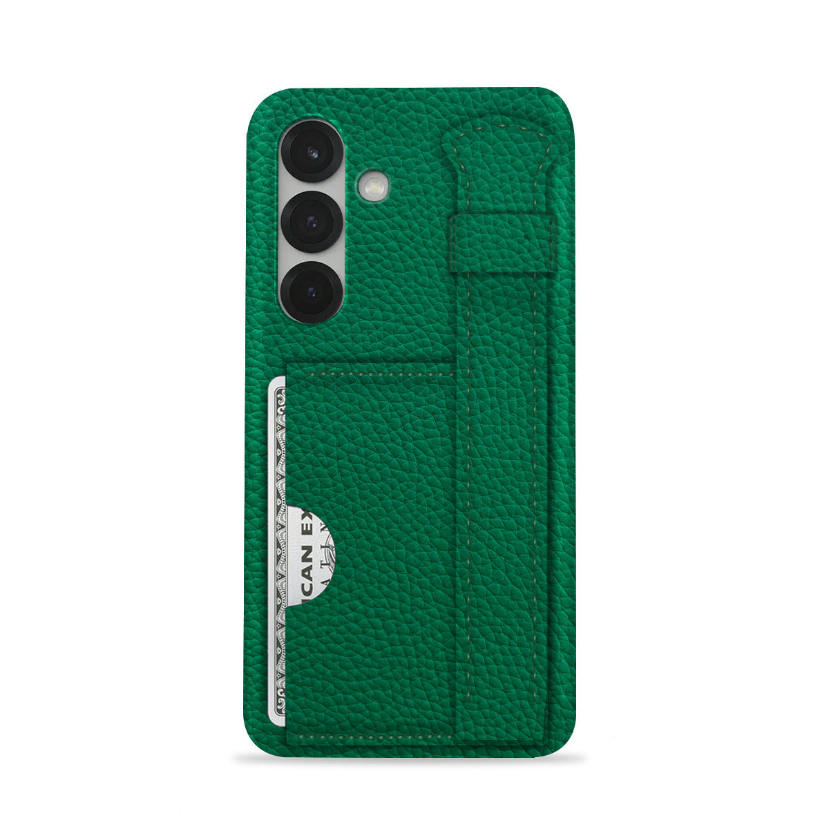 Galaxy S25 Leather Case — Ashe Handle Cardholder