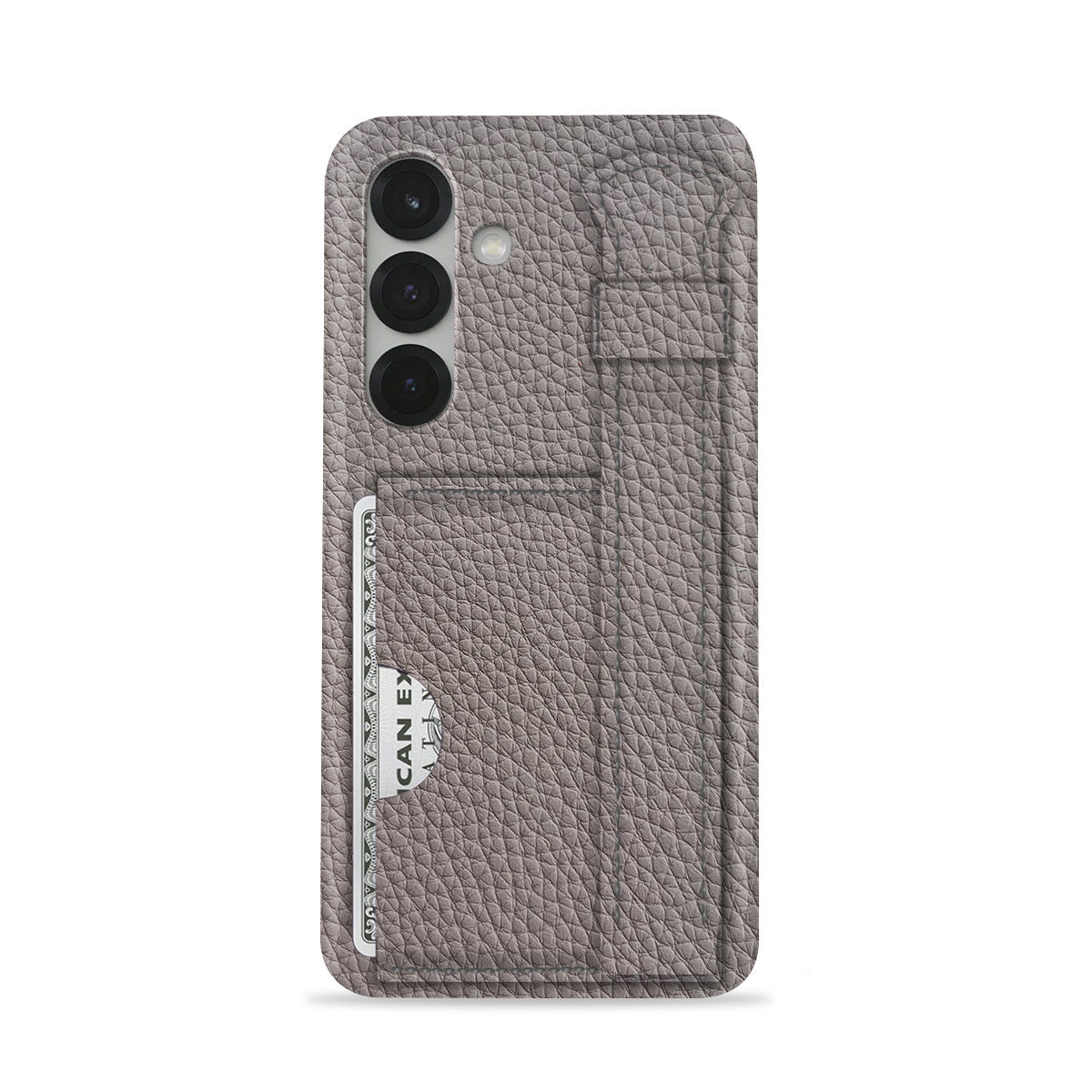 Galaxy S25 Leather Case — Ashe Handle Cardholder