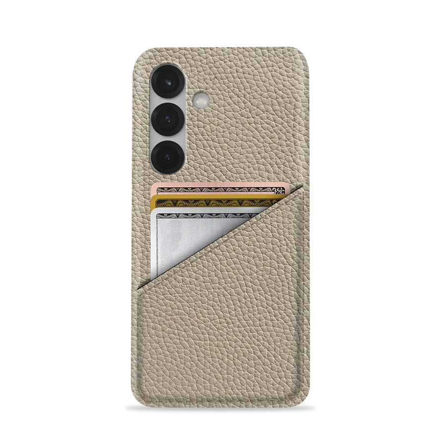 Galaxy S26 Plus Leather Case — Ashe Cardholder