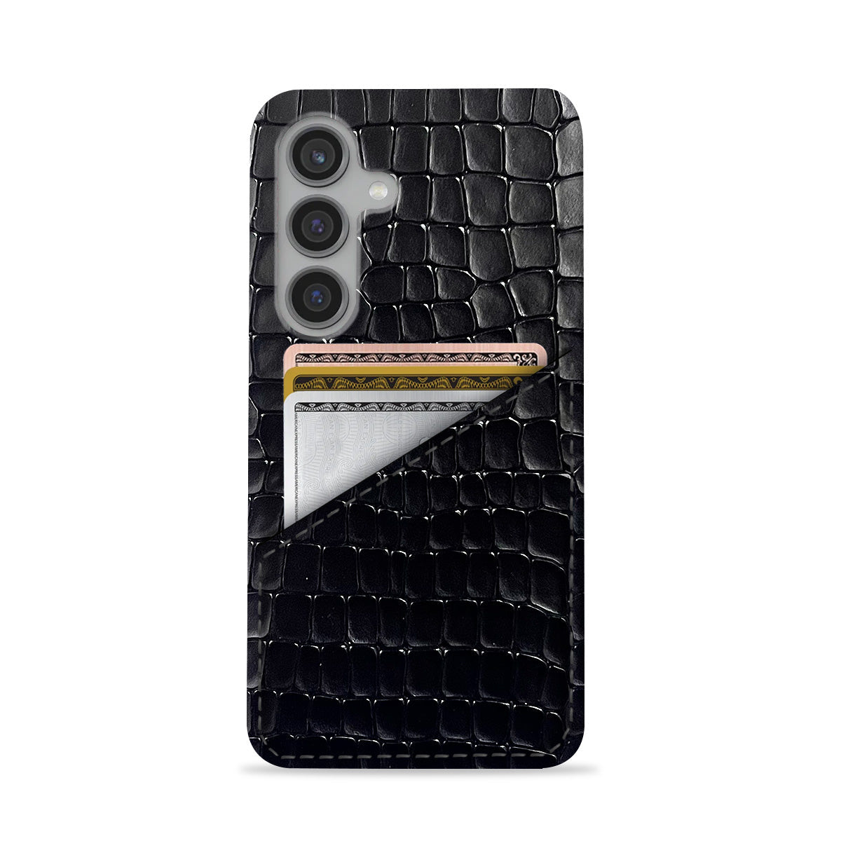 Galaxy S26 Leather Case — Lusso Cardholder