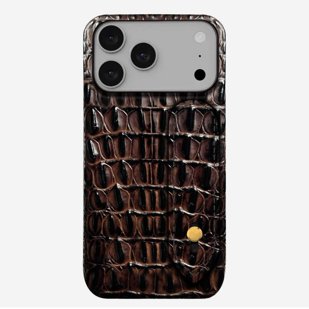 iPhone 18 Pro Leather Case — Titan Handle