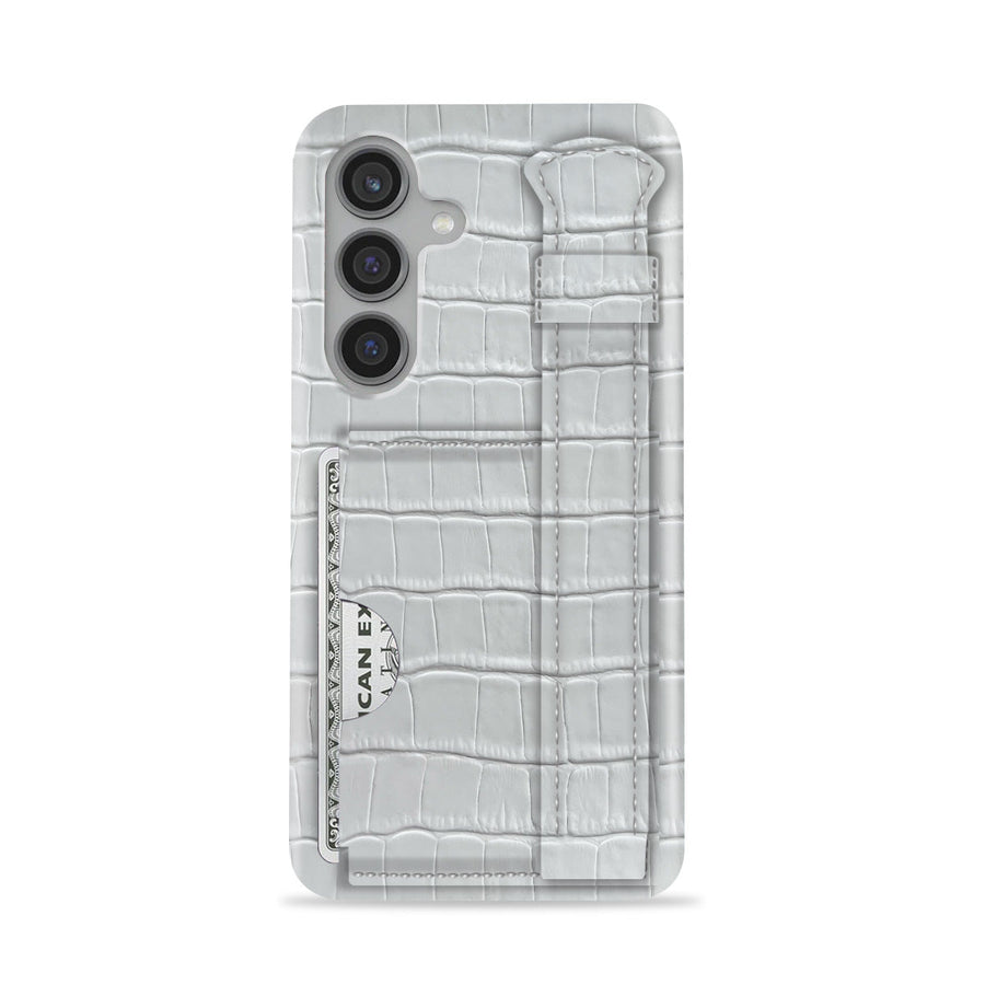 Galaxy S24 FE Leather Case — Vega Handle Cardholder