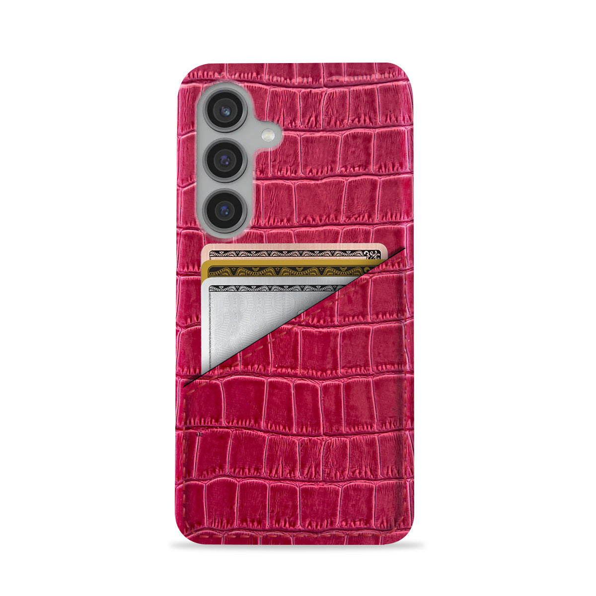 Galaxy S24 Leather Case — Vega Cardholder