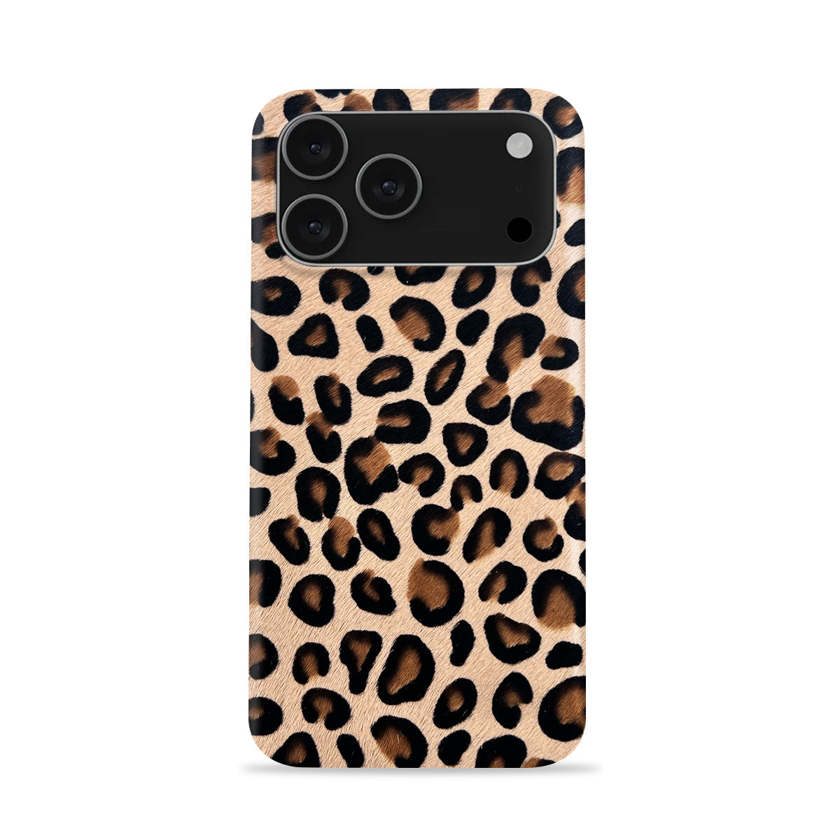 iPhone 17 Pro Leather Case — Leopard