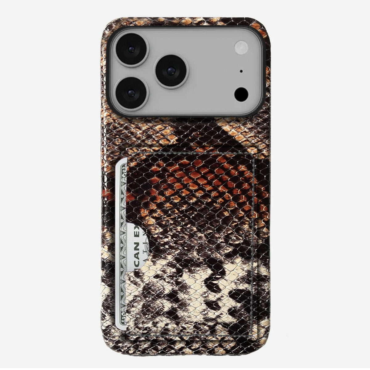iPhone 17 Pro Max Leather Case — Elise Cardholder