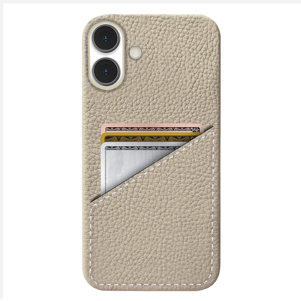 iPhone 16 Leather Case — Ashe Cardholder