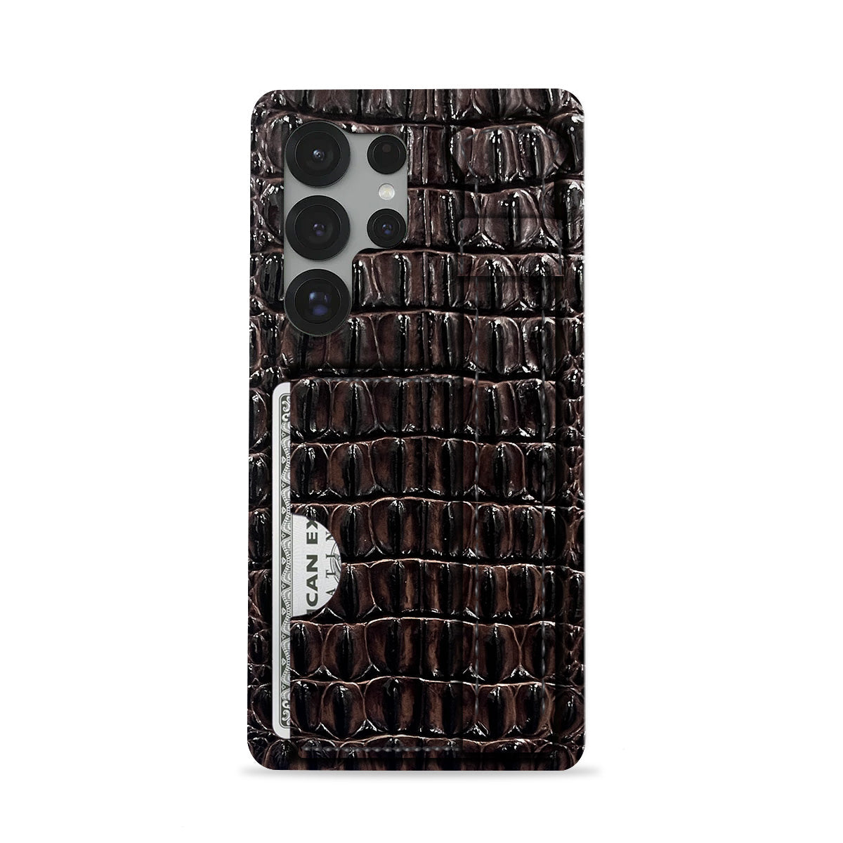 Galaxy S26 Ultra Leather Case — Titan Handle Cardholder
