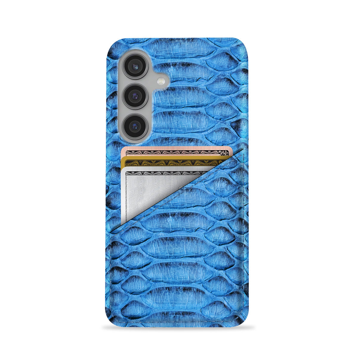 Galaxy S24 Plus Leather Case — Piton Cardholder