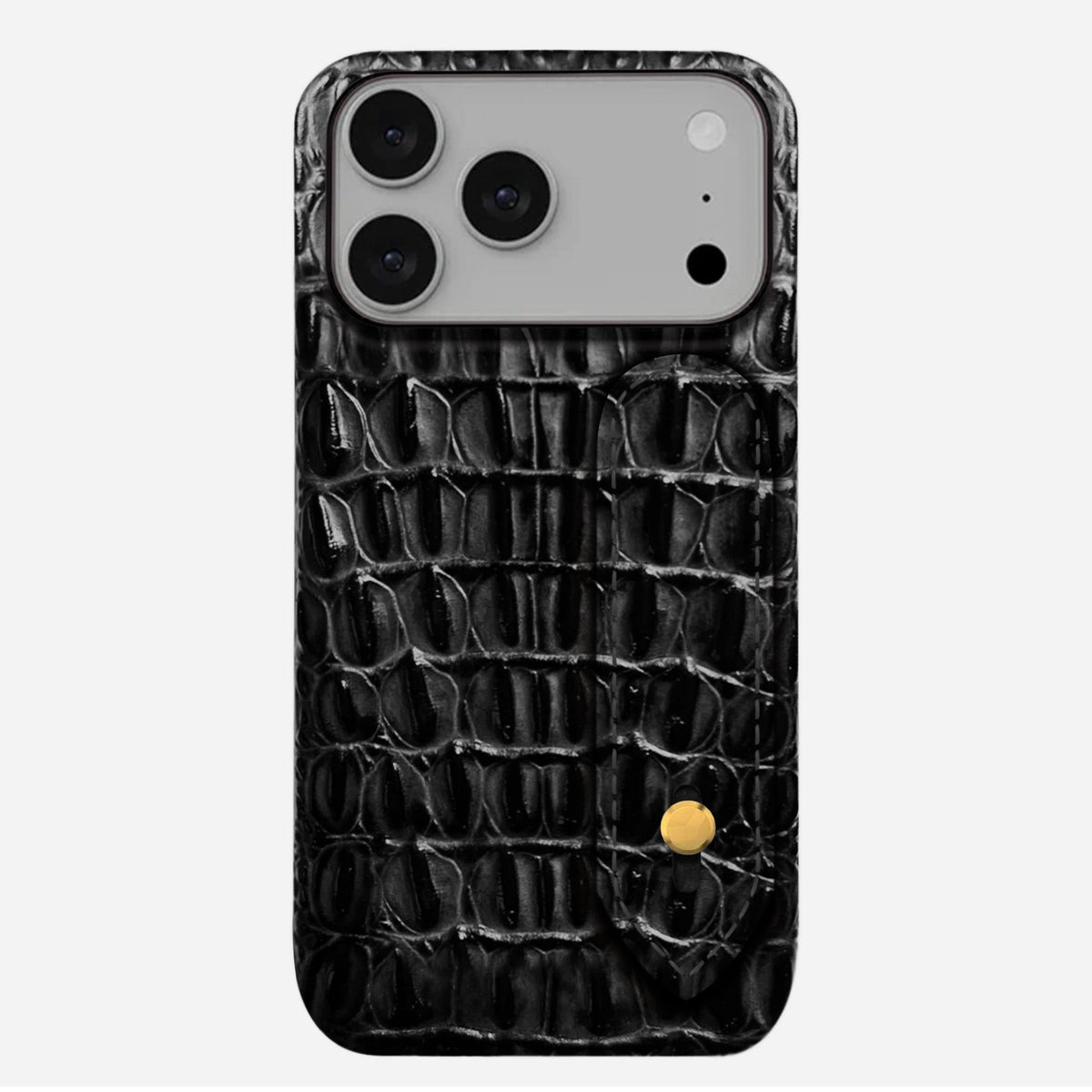 iPhone 17 Pro Max Leather Case — Titan Handle