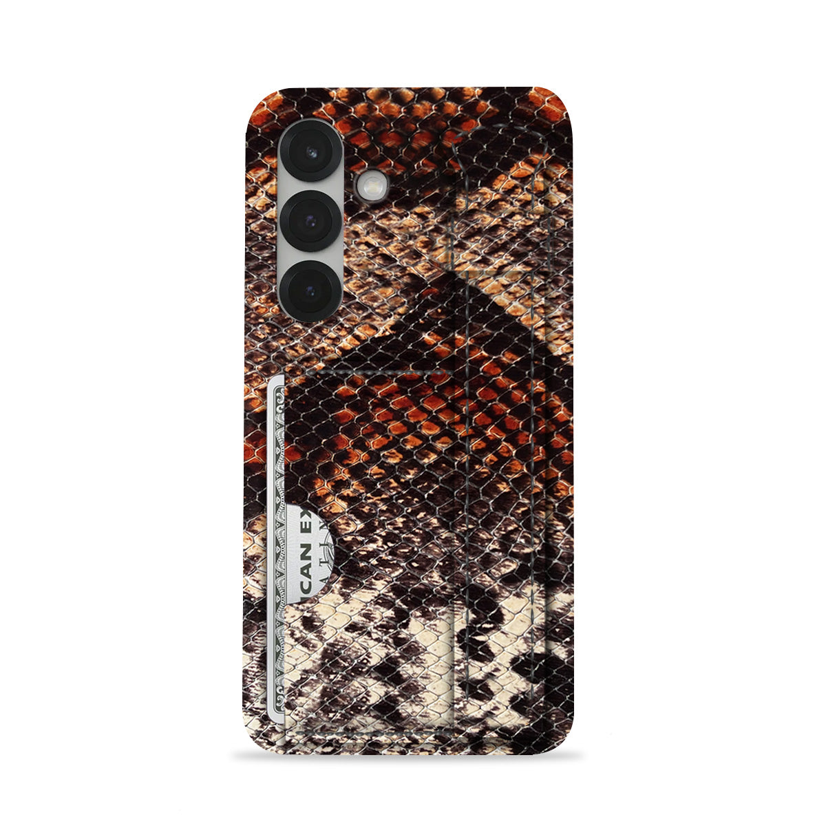 Galaxy S25 Plus Leather Case — Elise Handle Cardholder