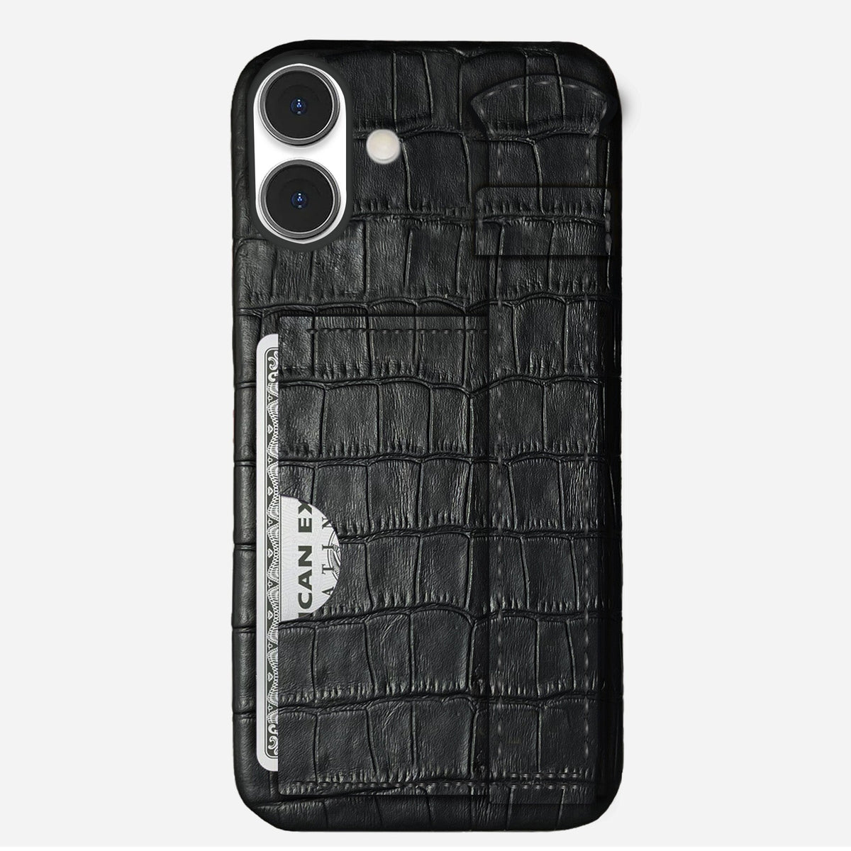 iPhone 16 Leather Case — Vega Handle Cardholder