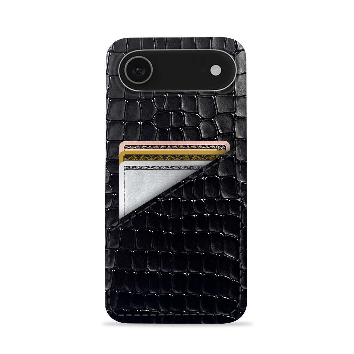 iPhone 17 Air Leather Case — Lusso Cardholder