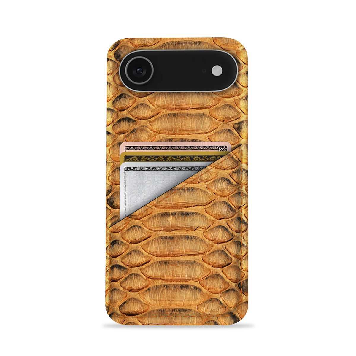 iPhone 17 Air Leather Case — Piton Cardholder