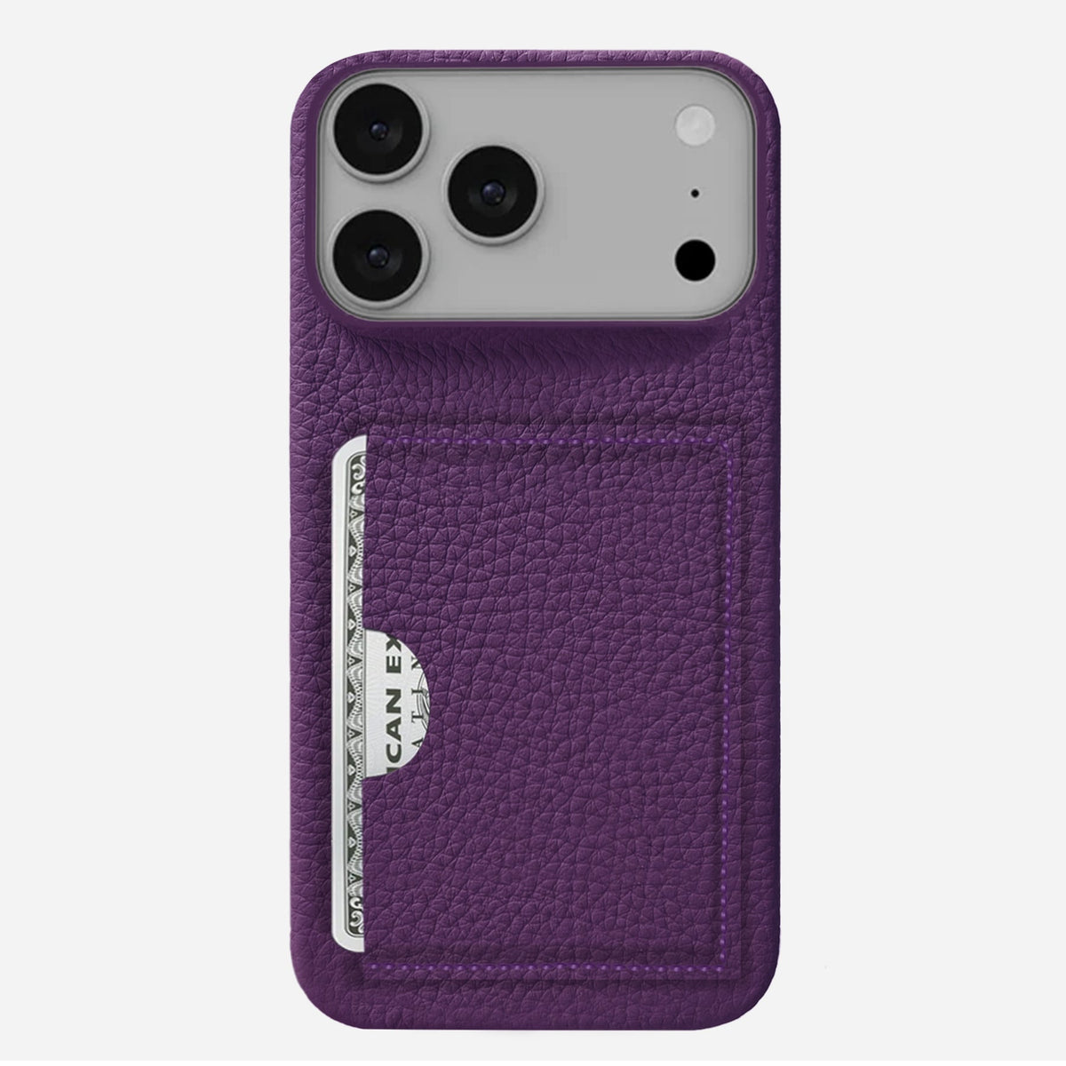 iPhone 17 Pro Leather Case — Ashe Cardholder