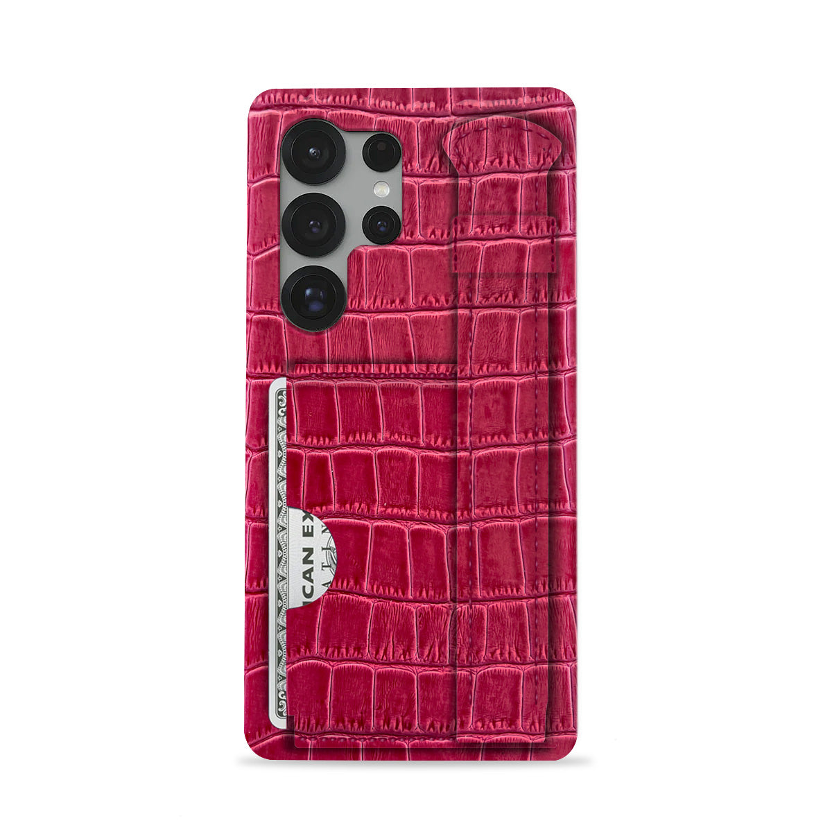 Galaxy S26 Ultra Leather Case — Vega Handle Cardholder