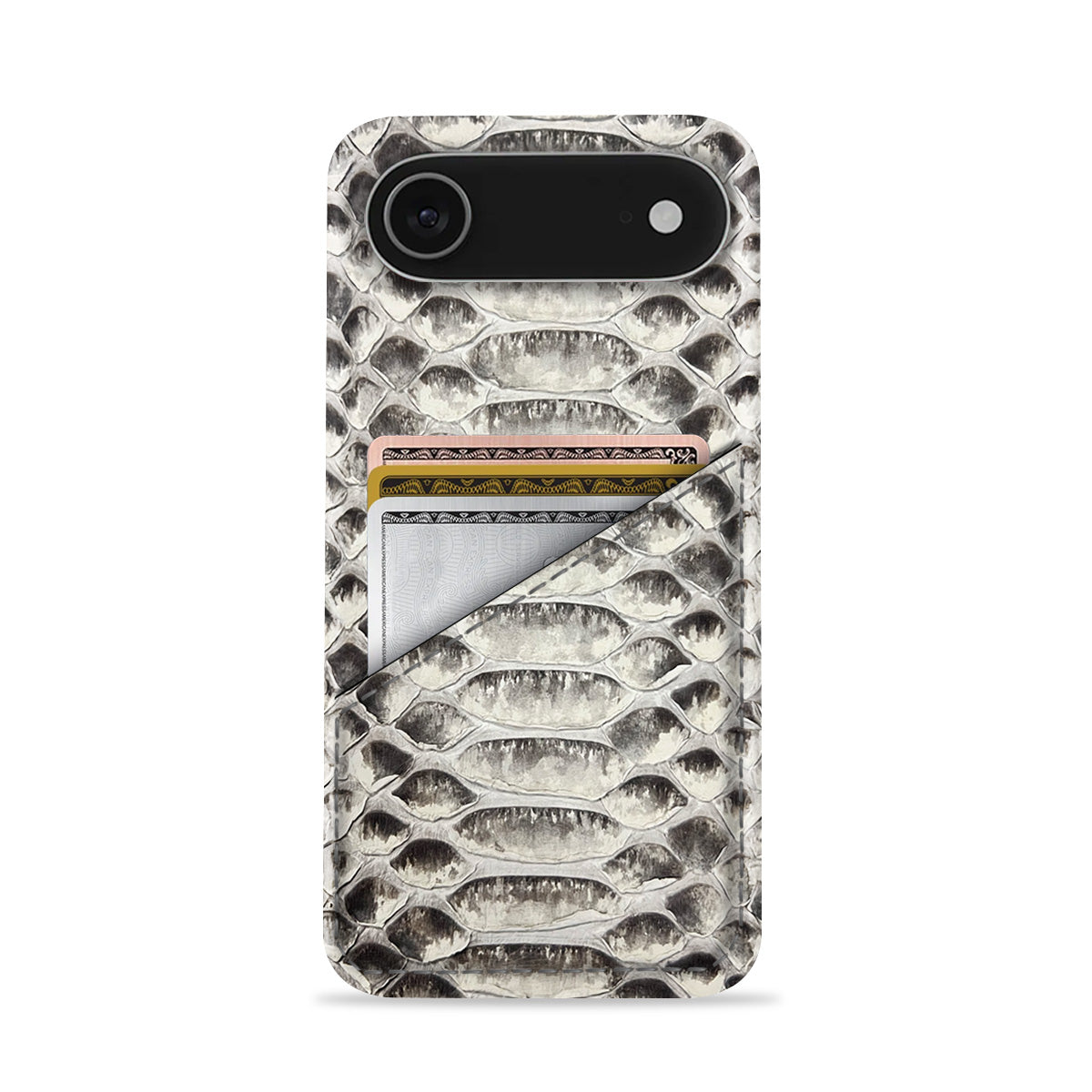 iPhone 17 Air Leather Case — Piton Cardholder