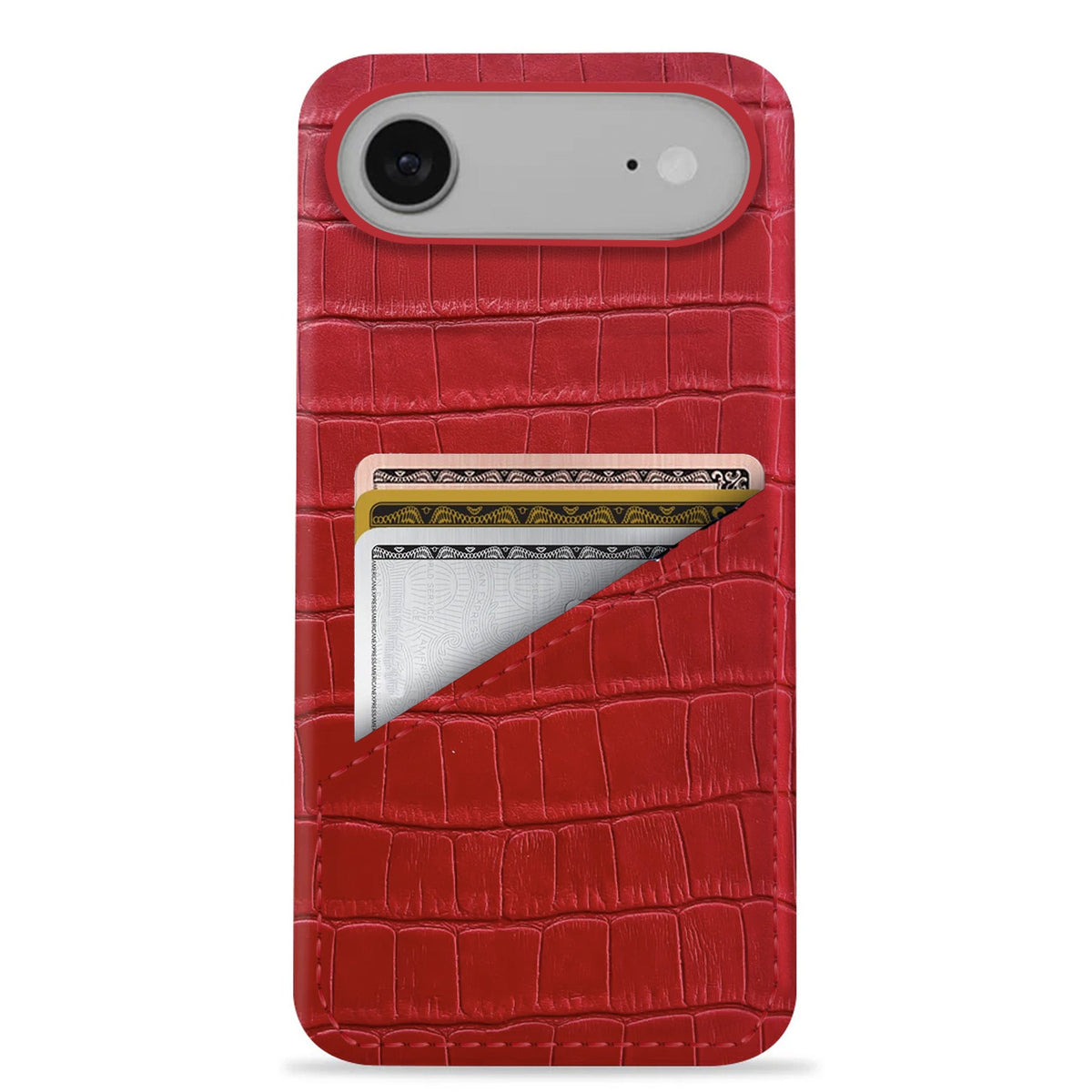 iPhone 17 Air Leather Case — Vega Cardholder