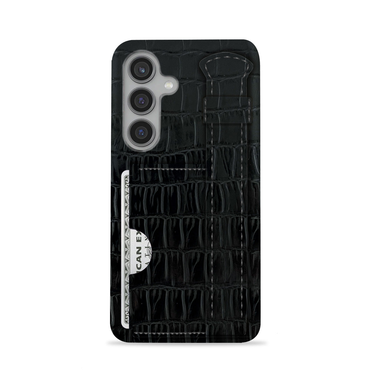 Galaxy S24 Leather Case — Vega Handle Cardholder