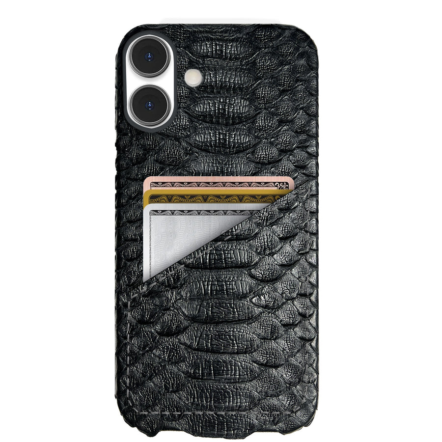 iPhone 16 Leather Case — Piton Cardholder