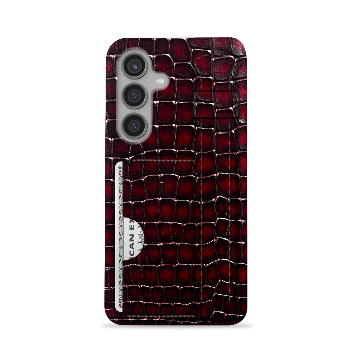 Galaxy S26 Leather Case — Lusso Handle Cardholder