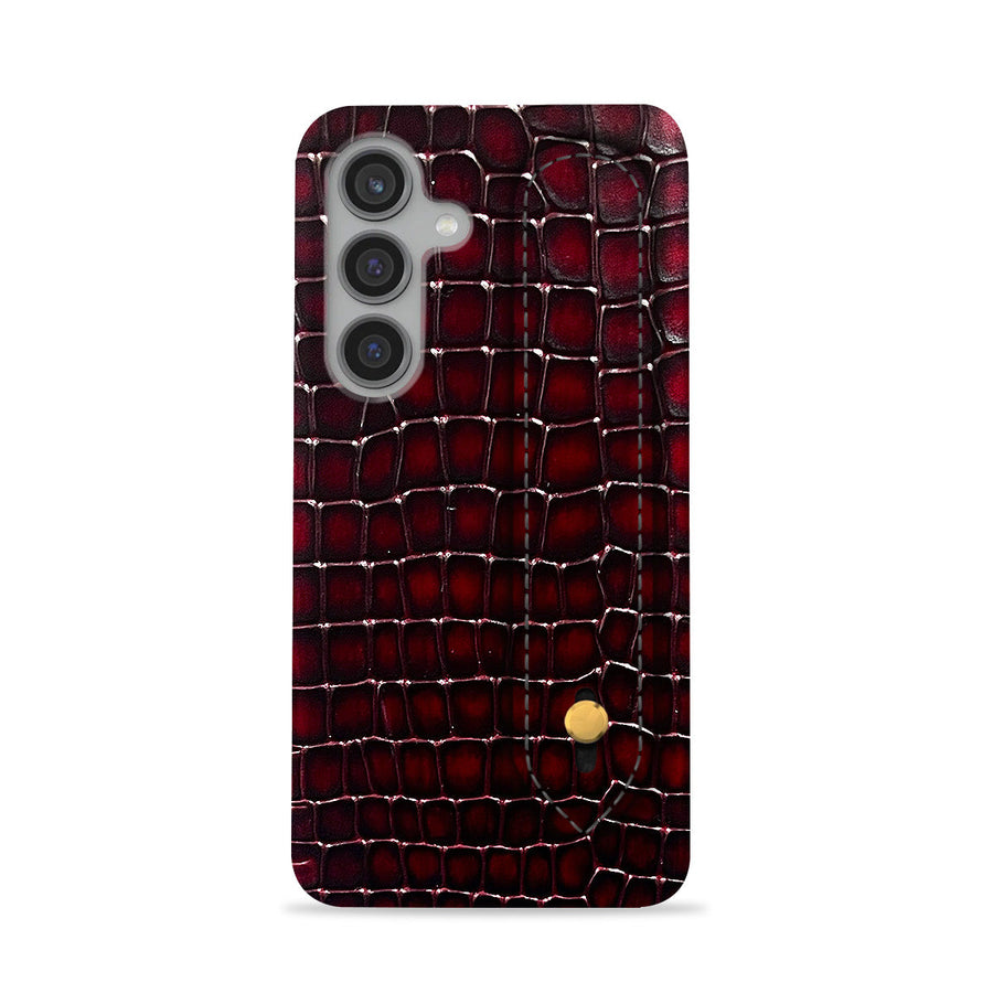 Galaxy S24 Leather Case — Lusso Handle