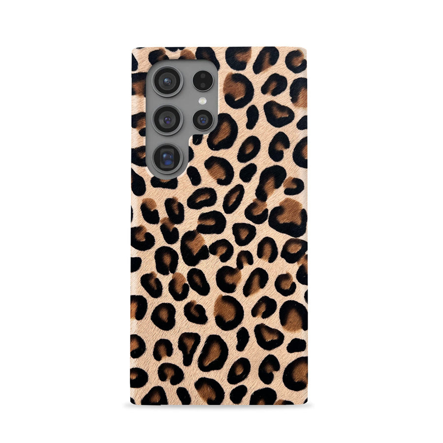 Galaxy S24 Ultra Leather Case — Leopard