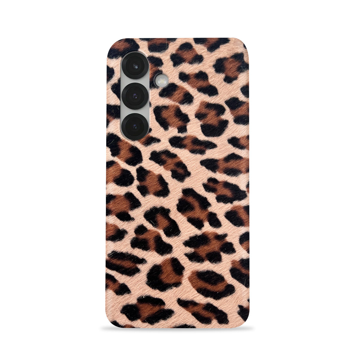 Galaxy S25 Leather Case — Leopard