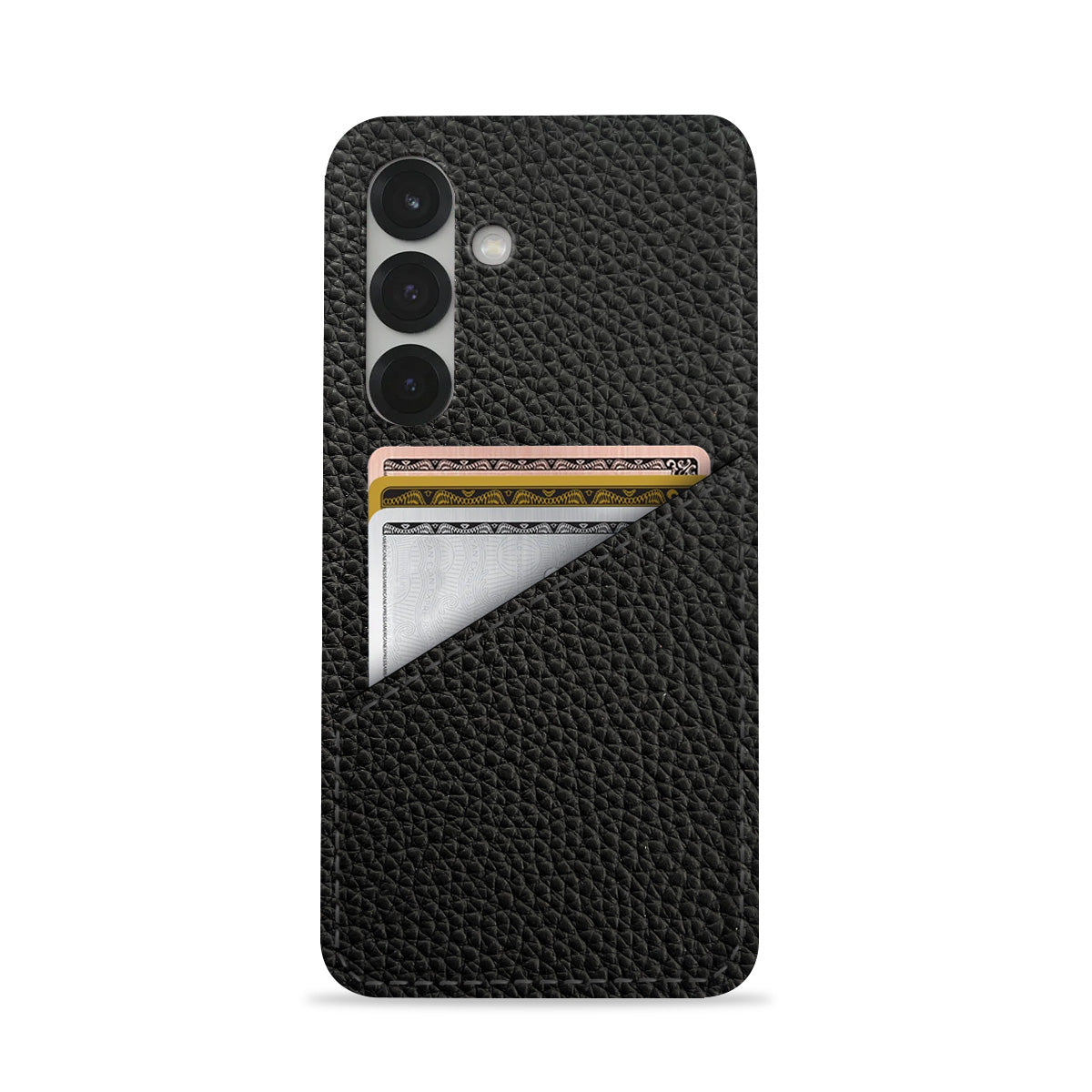 Galaxy S25 Leather Case — Ashe Cardholder