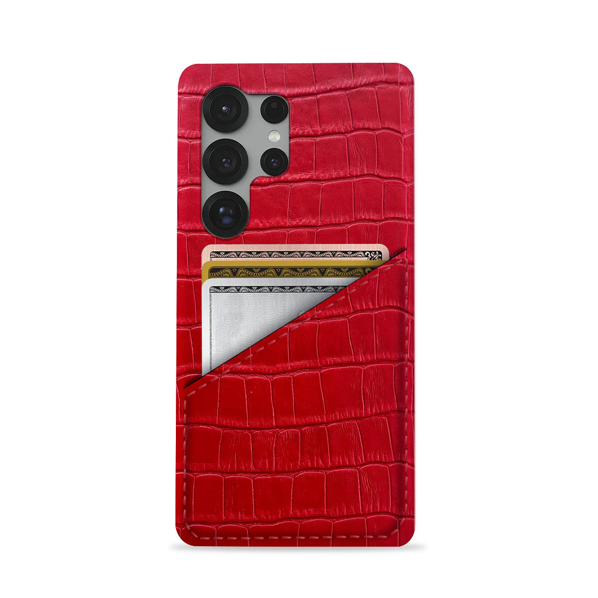 Galaxy S24 Ultra Leather Case — Vega Cardholder