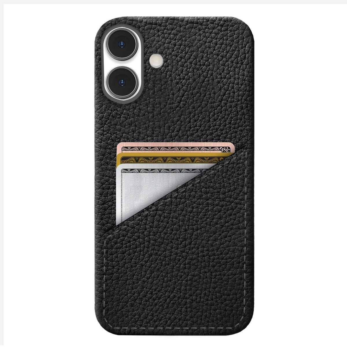 iPhone 16 Leather Case — Ashe Cardholder
