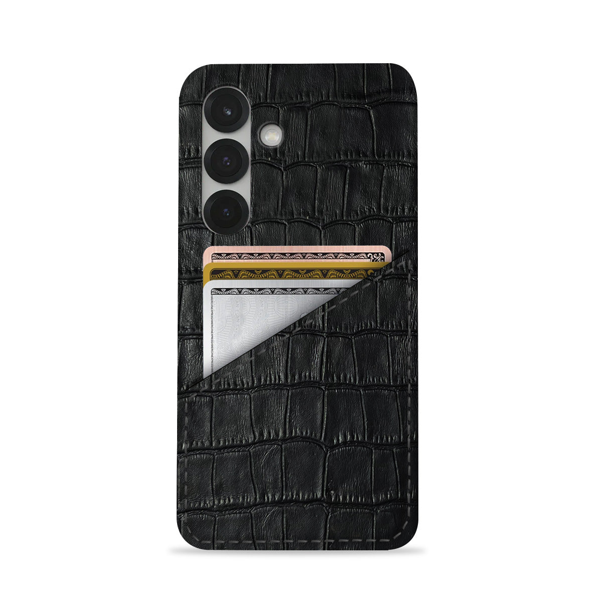 Galaxy S26 Leather Case — Vega Cardholder