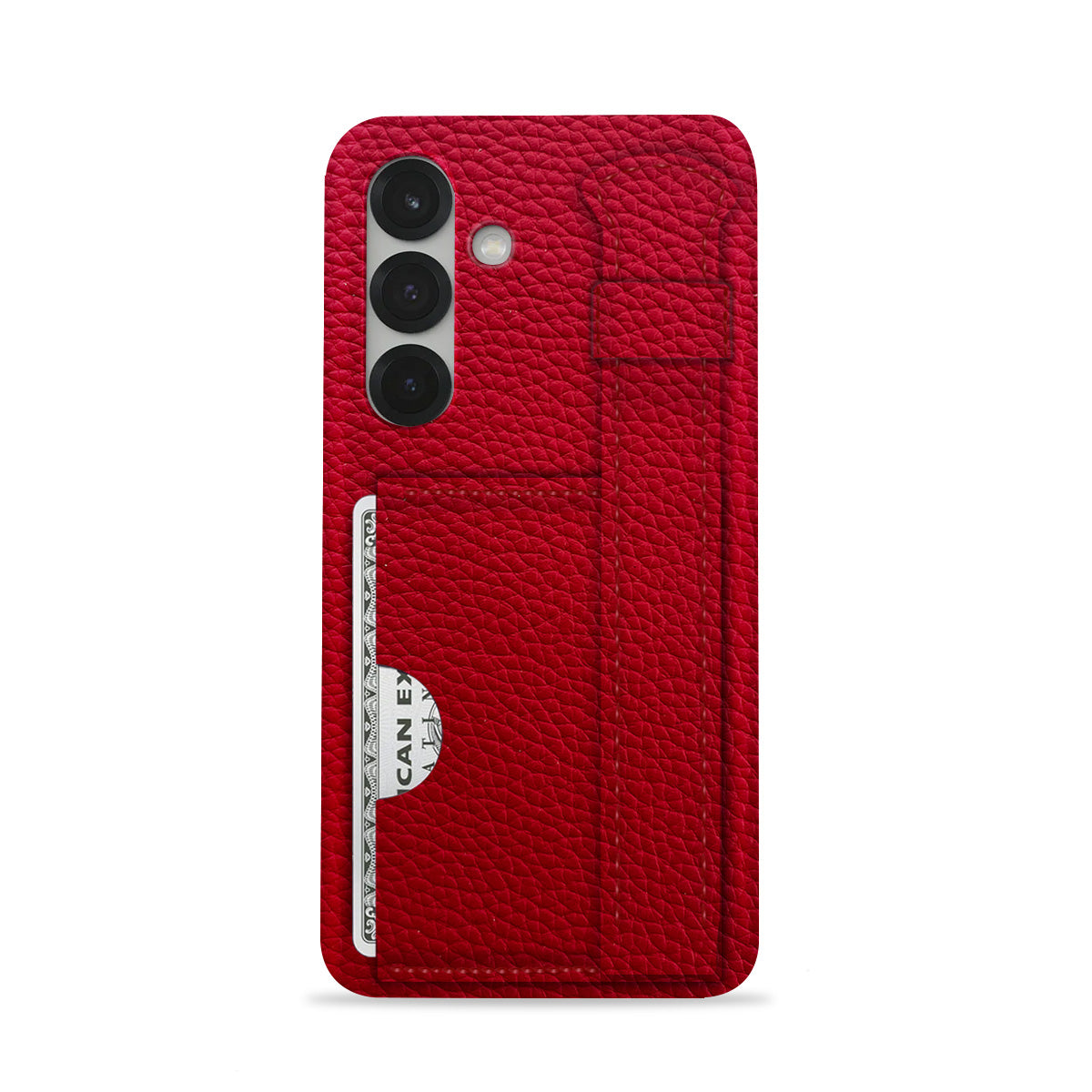 Galaxy S25 Leather Case — Ashe Handle Cardholder