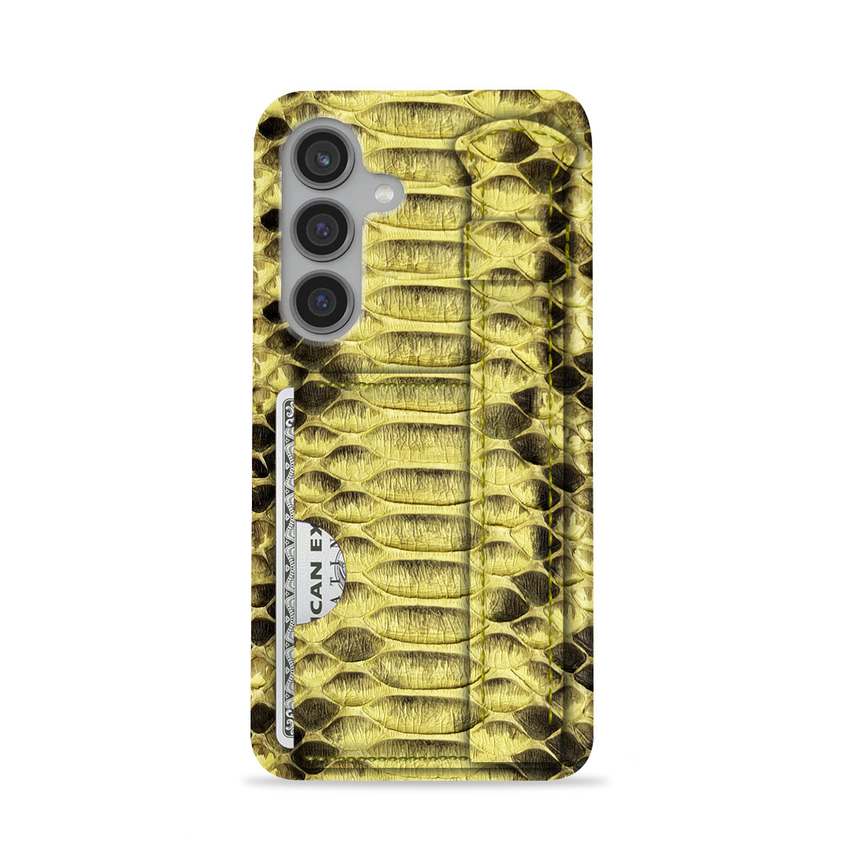 Galaxy S24 FE Leather Case — Piton Handle Cardholder