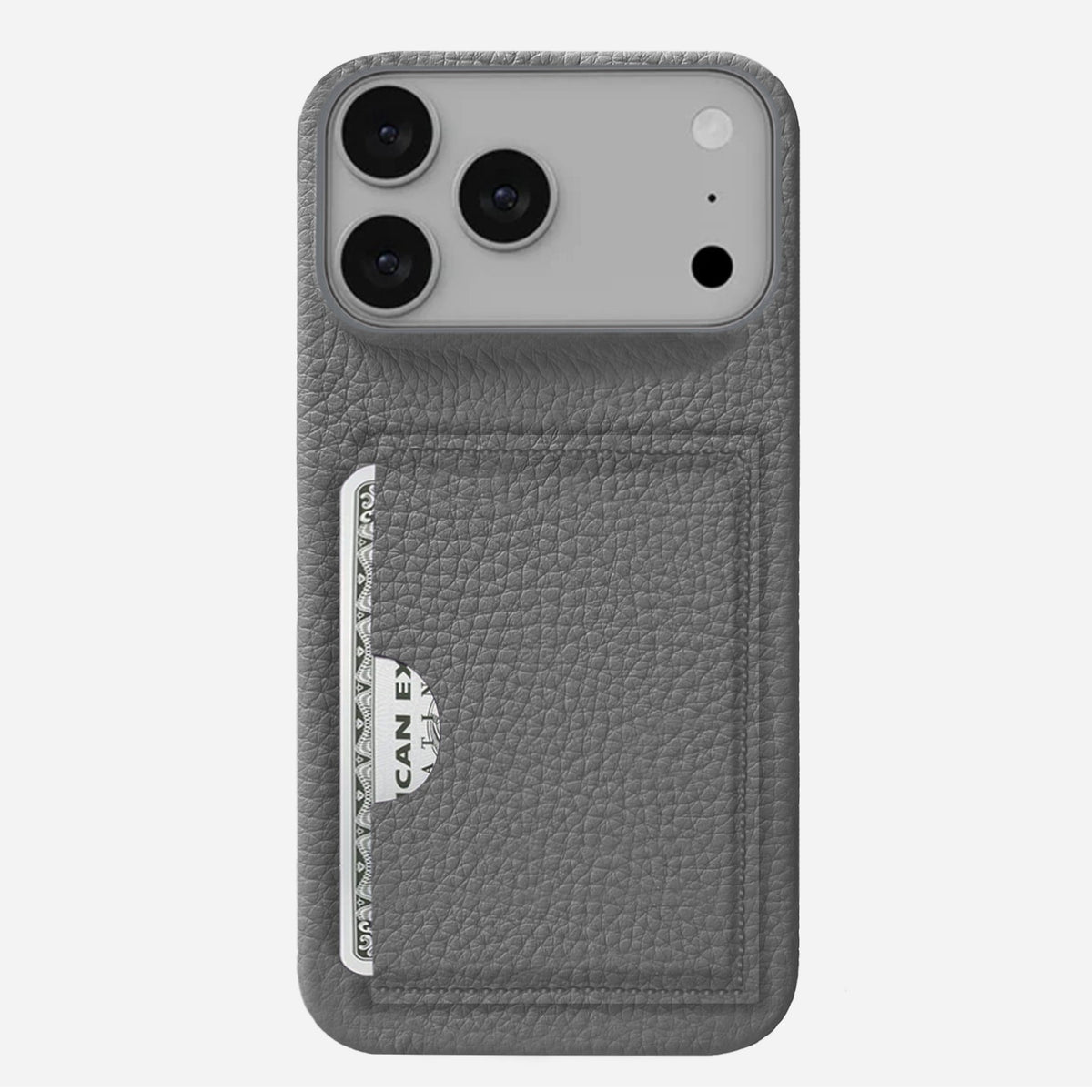 iPhone 17 Pro Leather Case — Ashe Cardholder