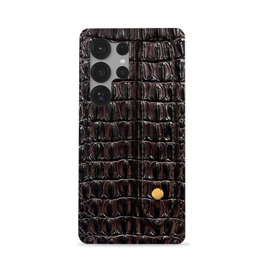 Galaxy S26 Ultra Leather Case — Titan Handle