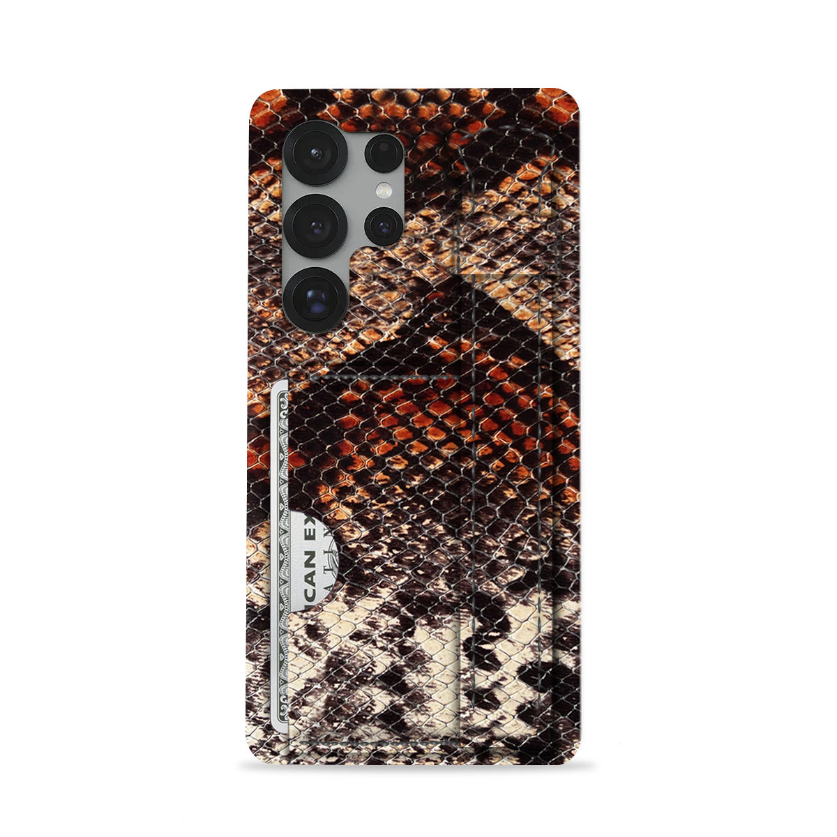 Galaxy S25 Ultra Leather Case — Elise Handle Cardholder
