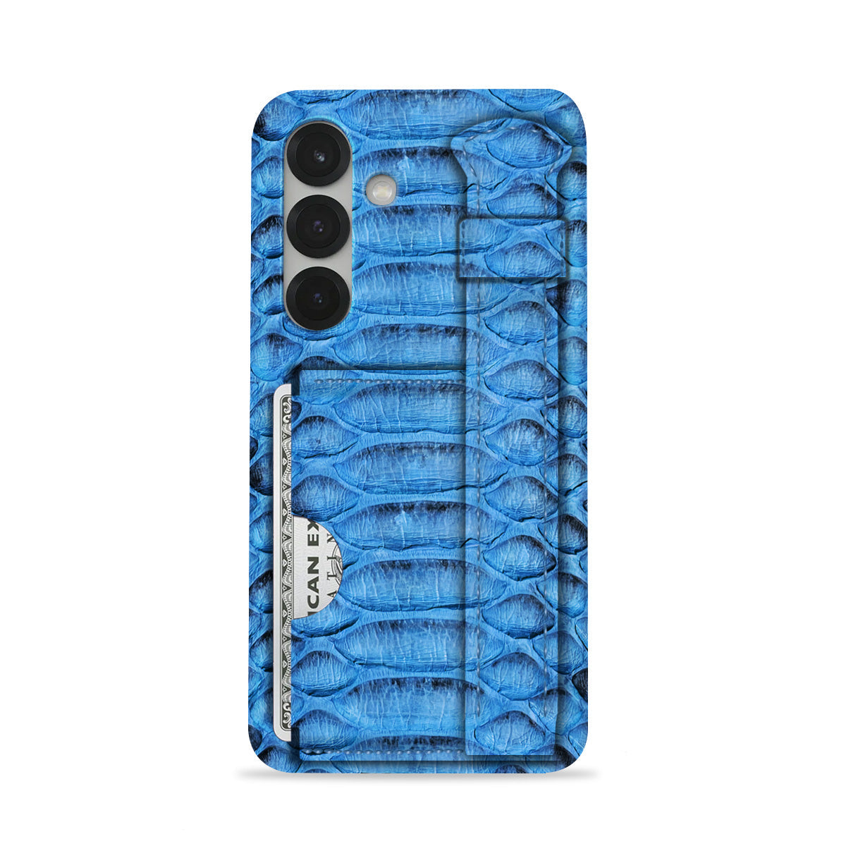 Galaxy S25 Plus Leather Case — Piton Handle Cardholder
