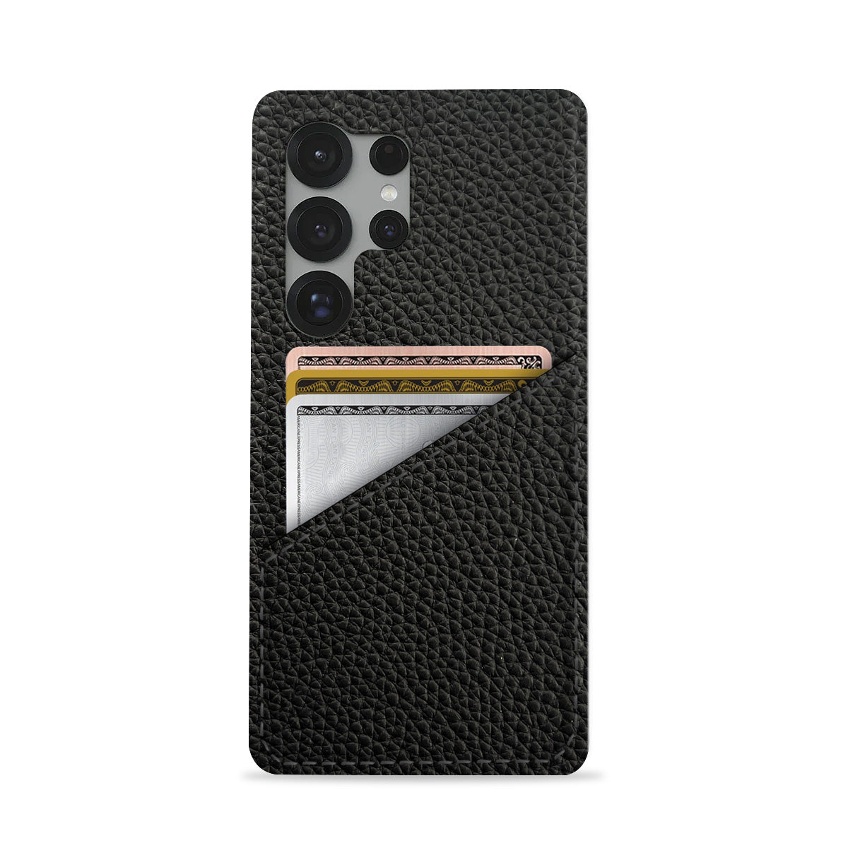 Galaxy S25 Ultra Leather Case — Ashe Cardholder