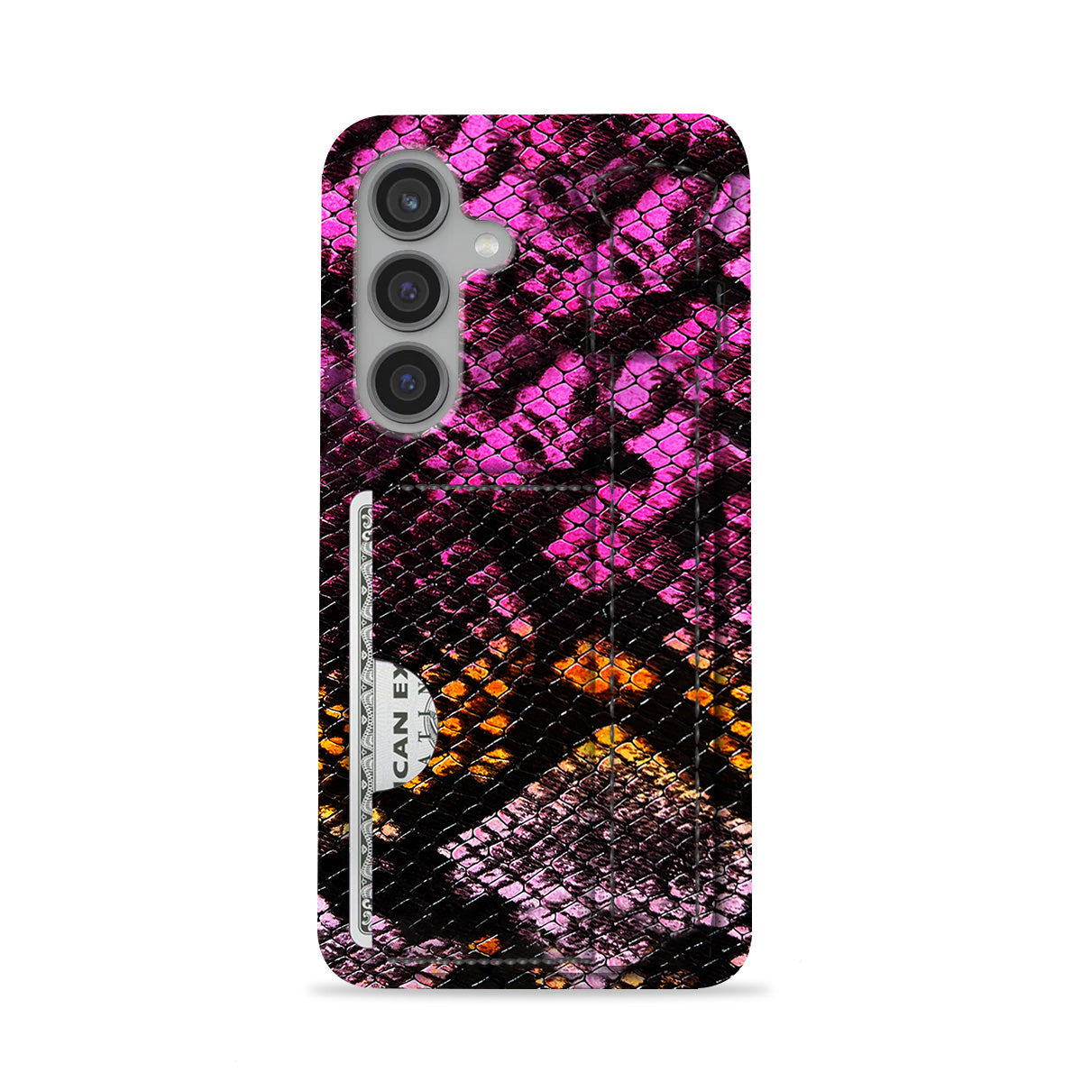 Galaxy S24 FE Leather Case — Elise Handle Cardholder