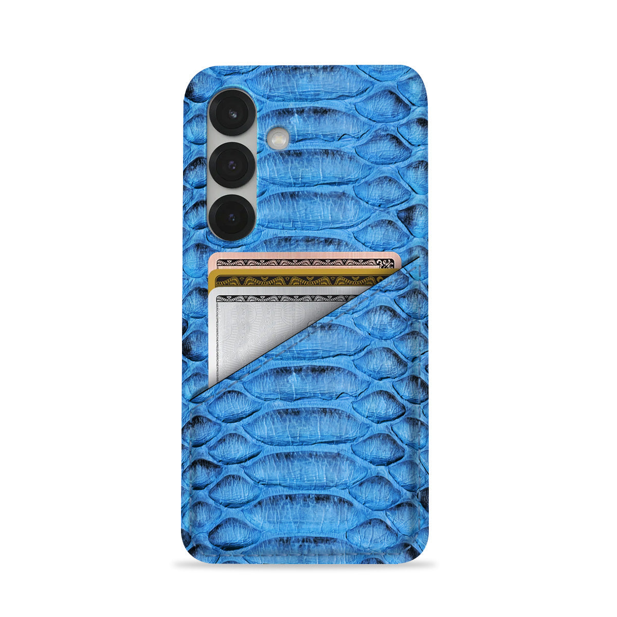 Galaxy S25 Plus Leather Case — Piton Cardholder