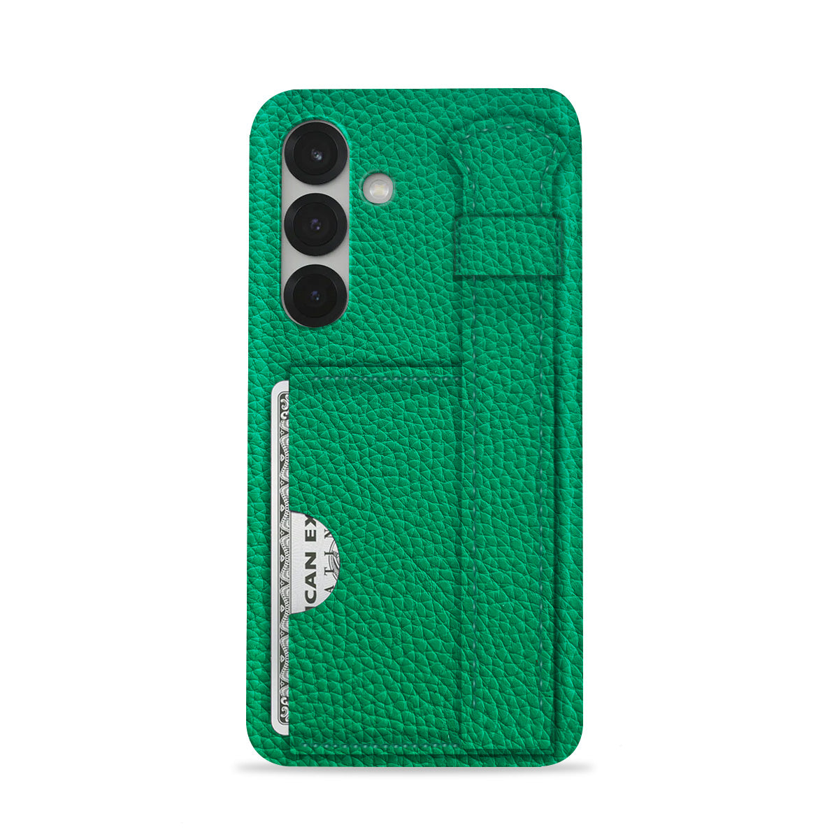 Galaxy S25 Plus Leather Case — Ashe Handle Cardholder