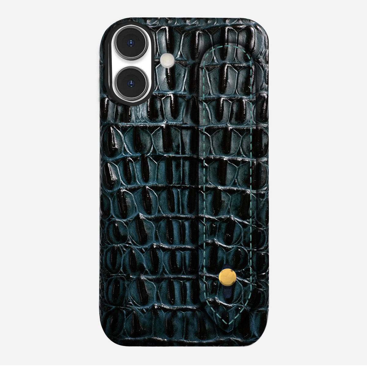 iPhone 16 Plus Leather Case — Titan Handle