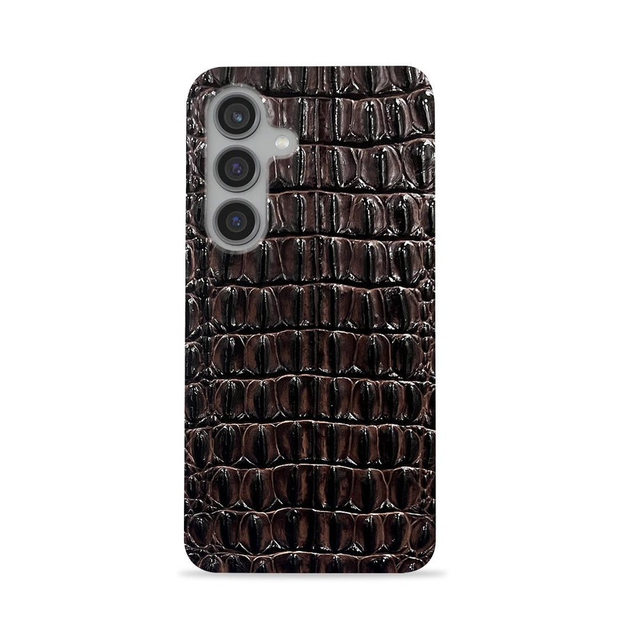 Galaxy S25 Leather Case — Titan