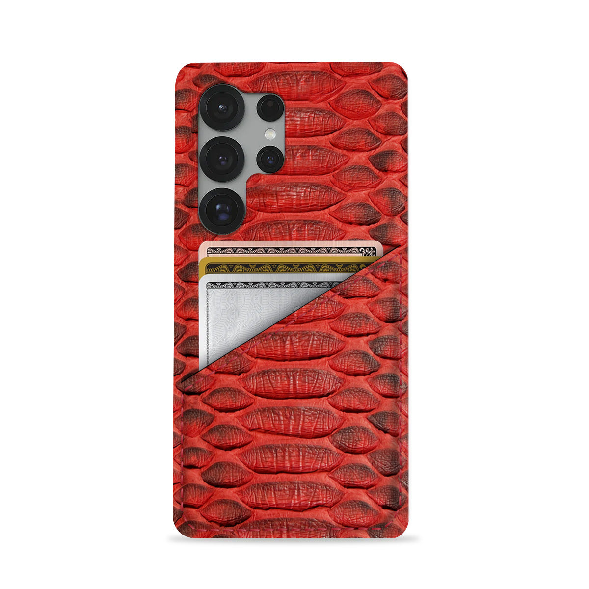 Galaxy S25 Ultra Leather Case — Piton Cardholder