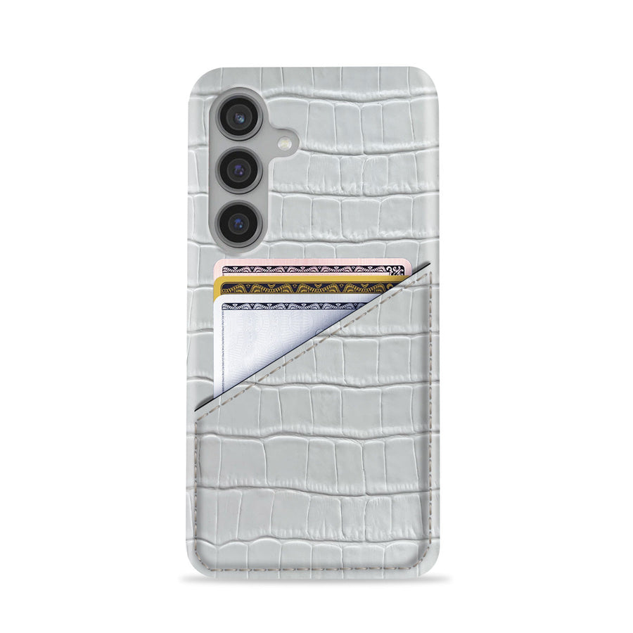 Galaxy S24 Plus Leather Case — Vega Cardholder