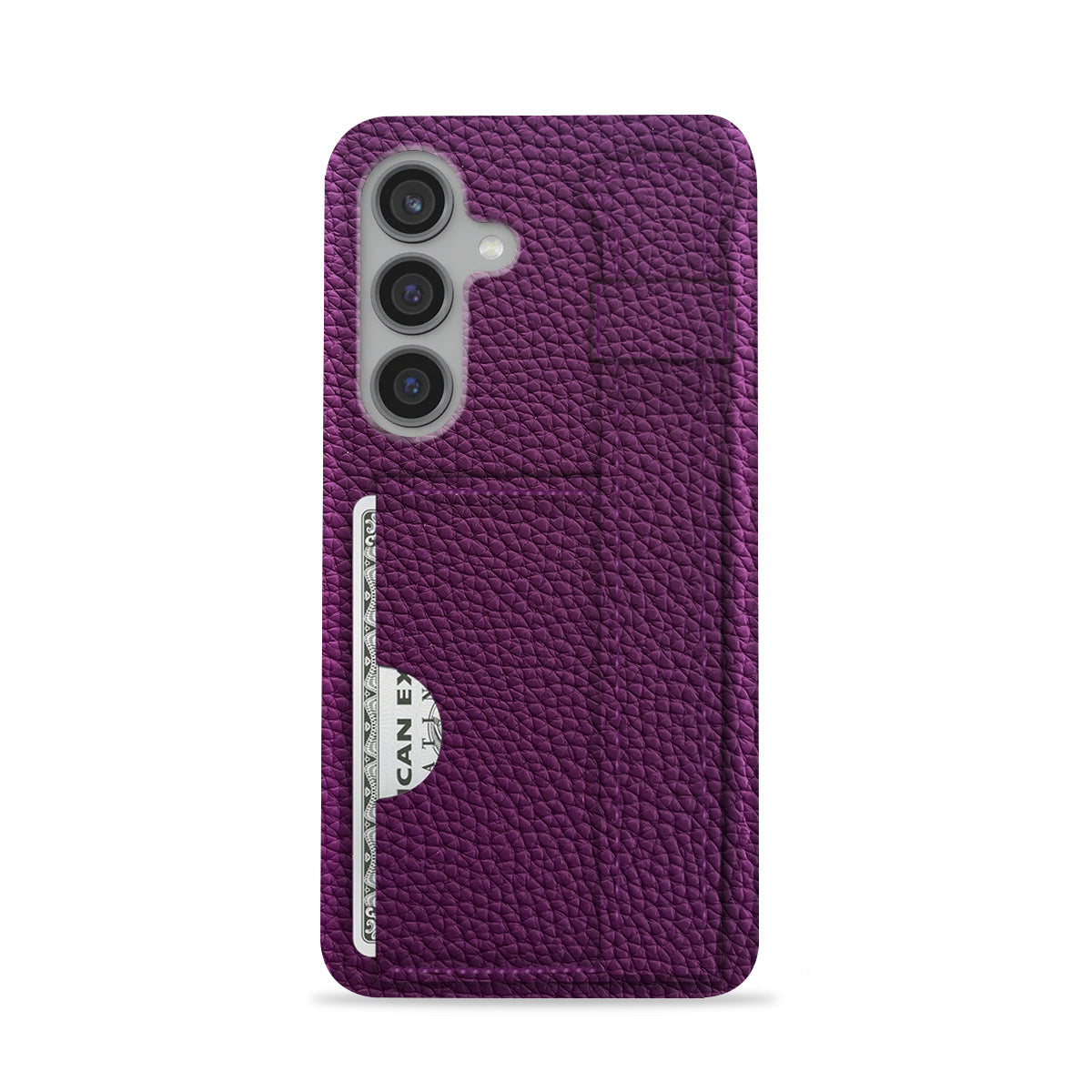 Galaxy S24 Plus Leather Case — Ashe Handle Cardholder