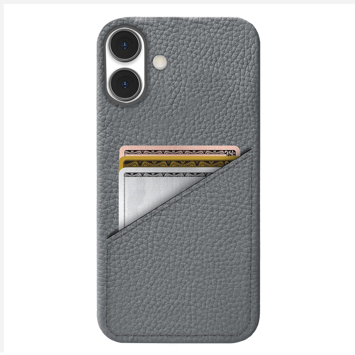 iPhone 16 Leather Case — Ashe Cardholder